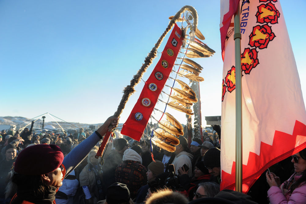 Standing Rock - Course contre le pétrole stephanie keith reuters