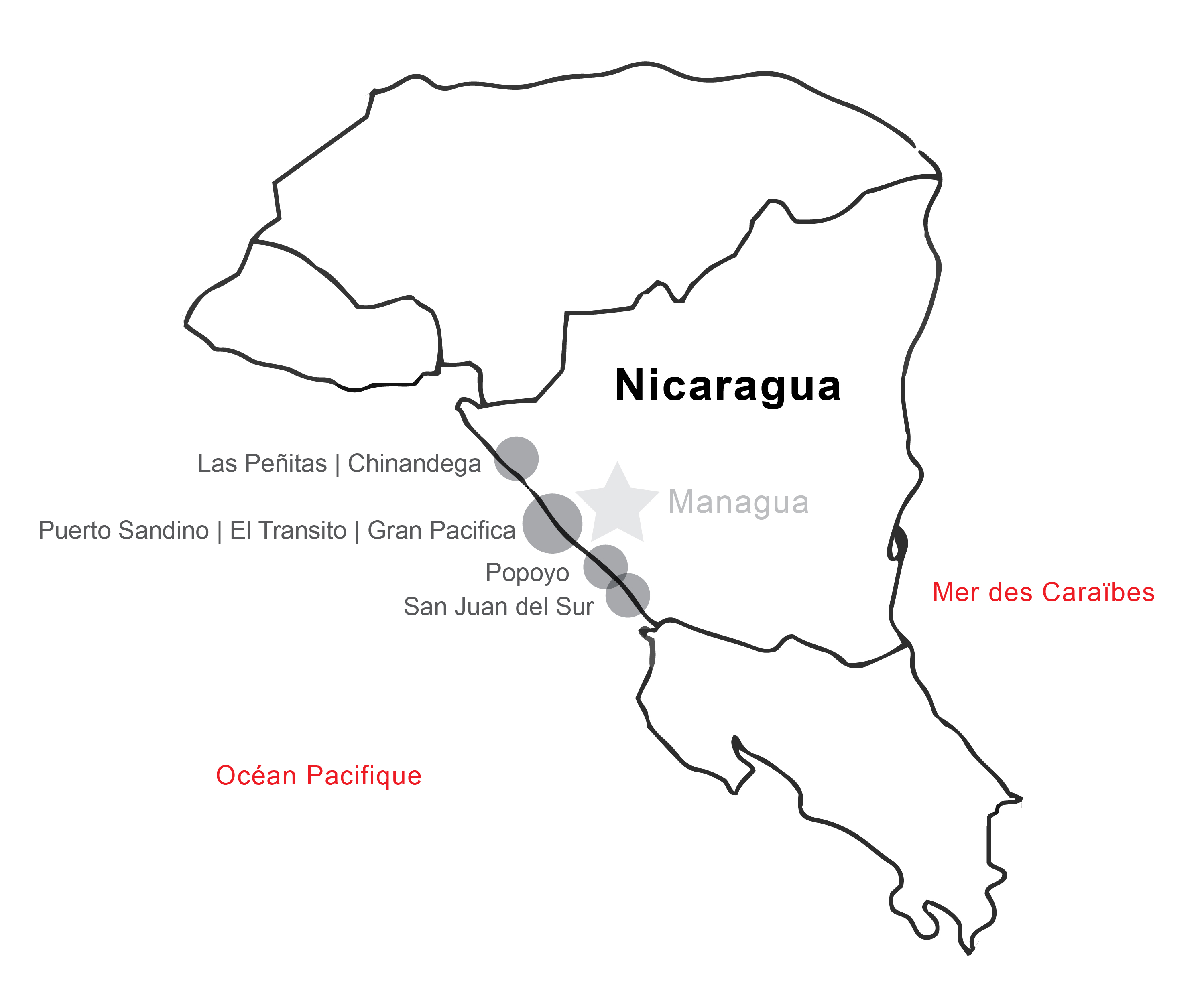 Nicaragua Map